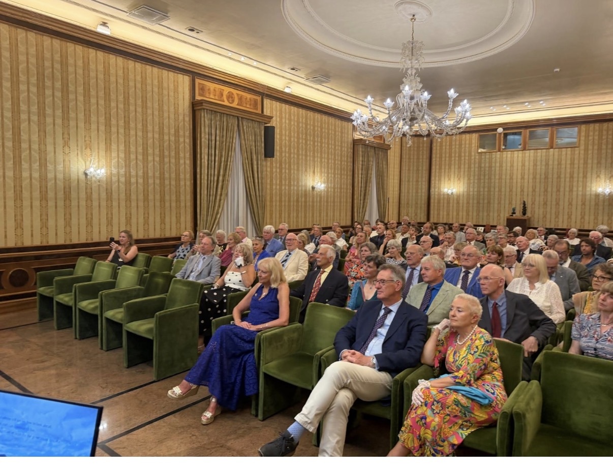 At presentation
